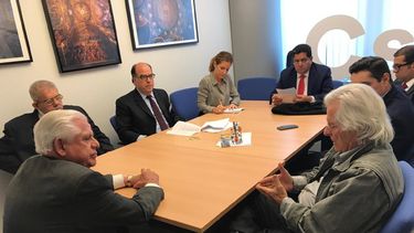 El diputado Julio Borges aprovechó la ocasión para solicitarle a los eurodiputados, el no reconocimiento de los resultados electorales del 20 de mayo.