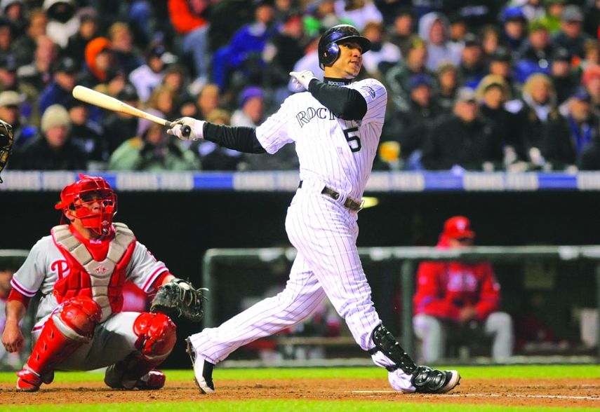 González no se perderá los entrenamientos de los Rockies. (AP)