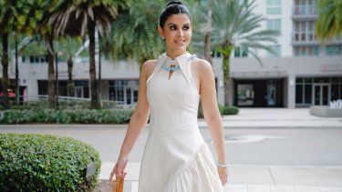 La Dra. Tania Medina en Doral el 17 de enero de 2025, tras un almuerzo con la prensa para recibir el año.&nbsp;