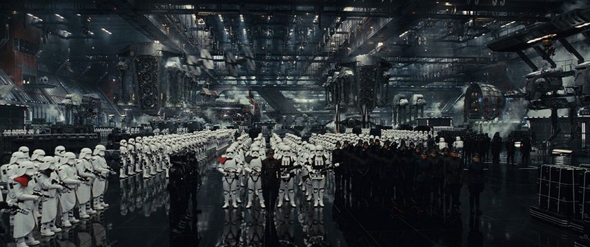 La película Star Wars: The Last Jedi.