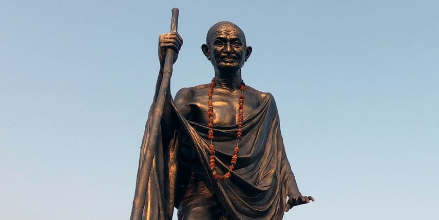 Mahatma Gandhi.&nbsp;