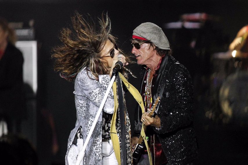 La banda estadounidense Aerosmith&nbsp;