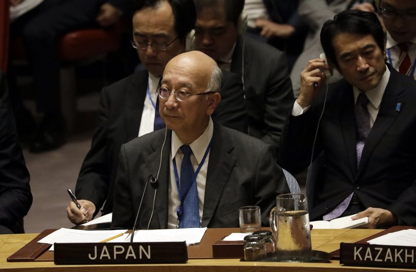 Koro Bessho, embajador japonés ante la ONU.&nbsp;