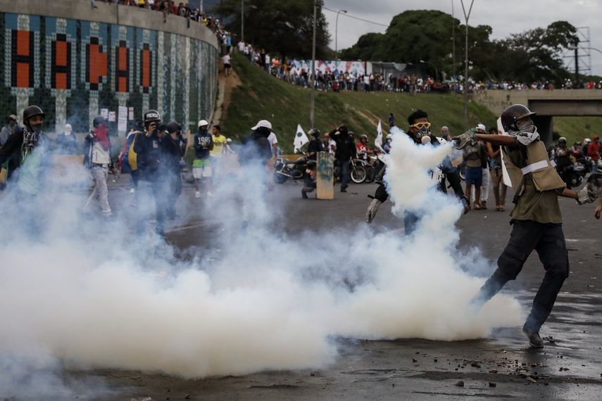 Venezuela vive desde el pasado 1 de abril una ola de manifestaciones a favor y en contra del Gobierno, algunas de las cuales han terminado con hechos de violencia