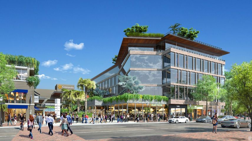 Ilustración que recoge el nuevo diseño de CocoWalk.