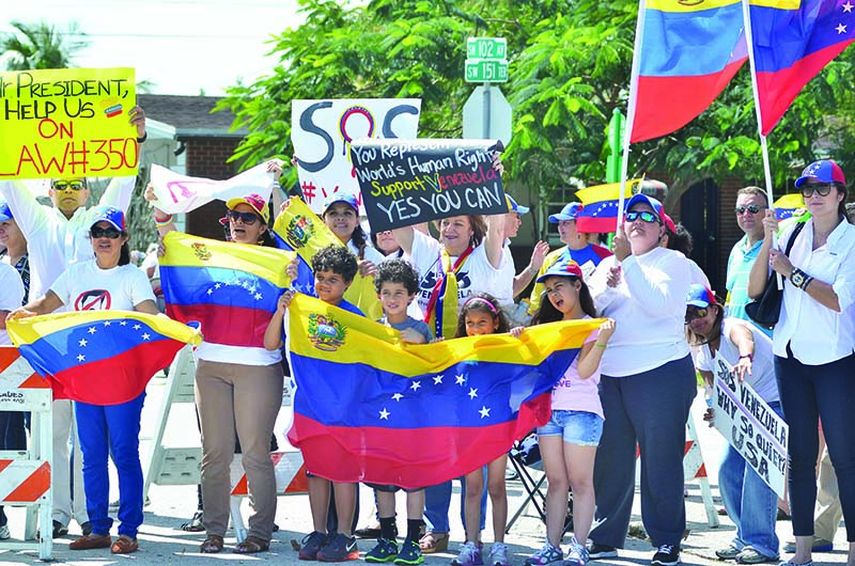 Los venezolanos se convierten en los balseros del aire