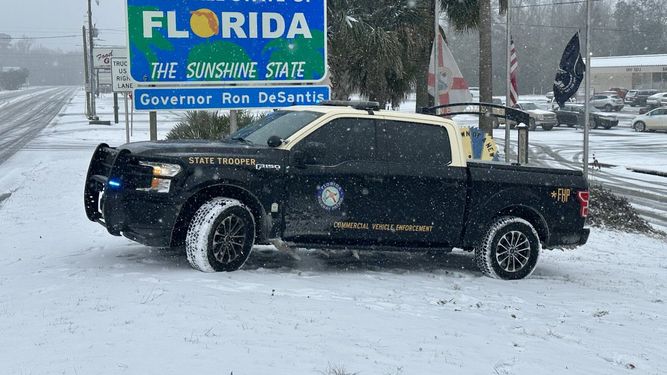 A comienzos de 2025, Florida fue afectada por una tormenta invernal.