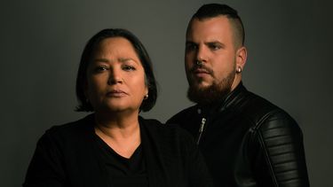 Neher Jaqueline Briceño y Kevin Cass en La golondrina.