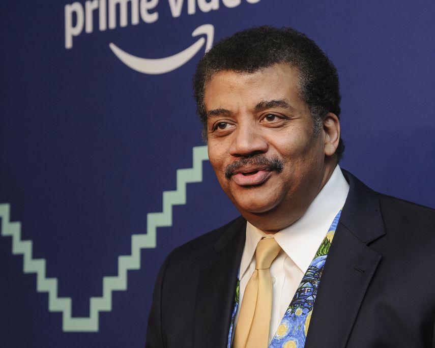 En esta fotografía del 13 de mayo de 2019 Neil Degrasse Tyson en la 23a  entrega anual de los Premios Webby en Cipriani Wall Street en Nueva  York. 