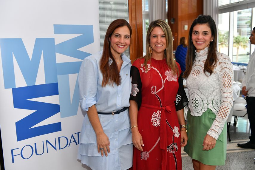 María Alejandra Mezerhane, Fabiana Polito Mezerhane e Isadora Gaviria.