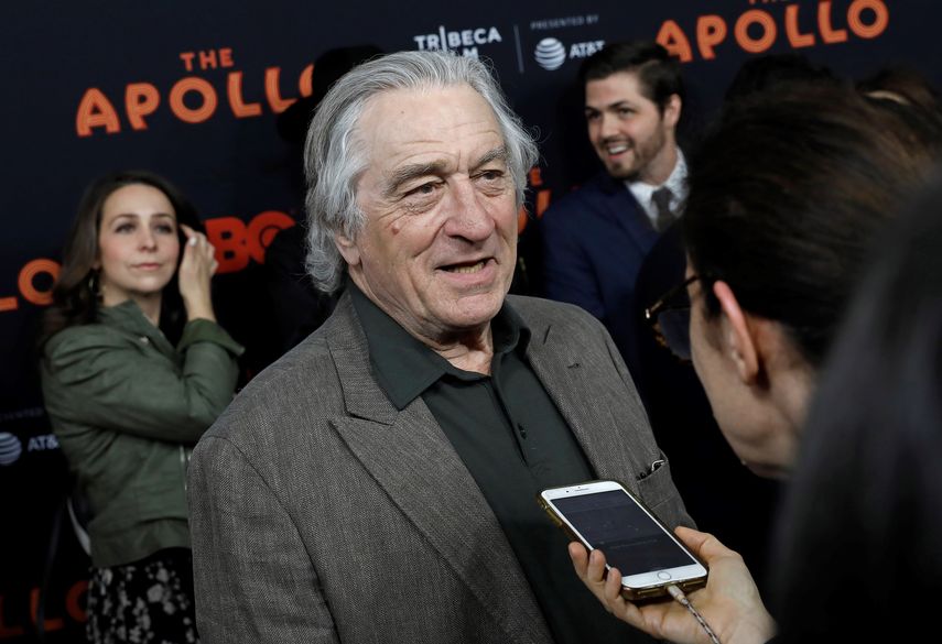 Robert De Niro fue uno de los asistentes al estreno del Festival.