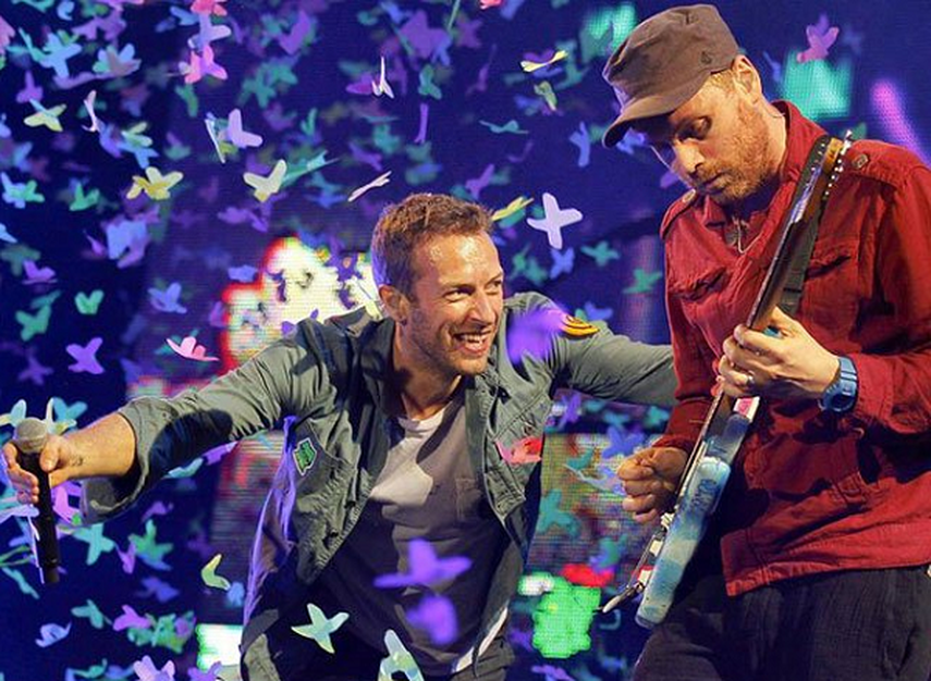 La banda británica Coldplay. (EFE)
