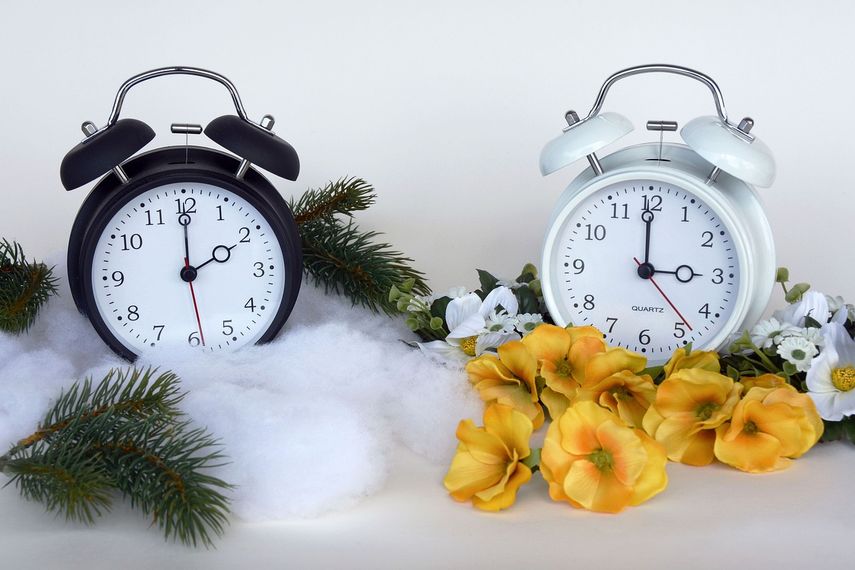 El cambio de horario ocurrirá el 2 de noviembre a las 2:00 am