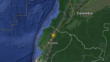 El temblor fue sentido con fuerza en la capital ecuatoriana.
