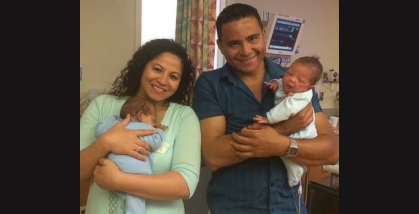 Foto divulgada en internet por la familia DaSilva.