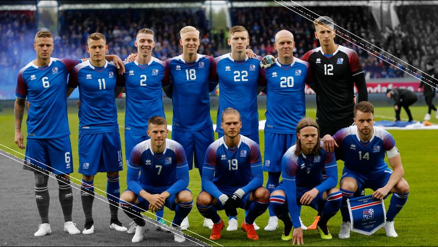 Islandia, una selección de futbolistas semiprofesionales