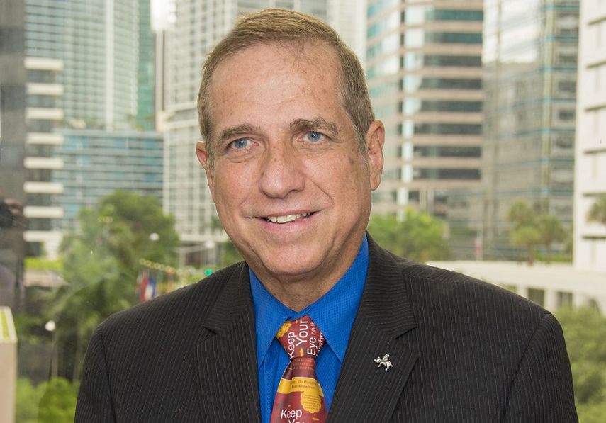 Joachim de Posada, en su última visita a Diario Las Américas. (J.J. Blanco)