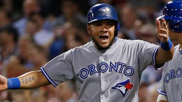 El dominicano jugó en 2014 con los Azulejos de Toronto (AP)