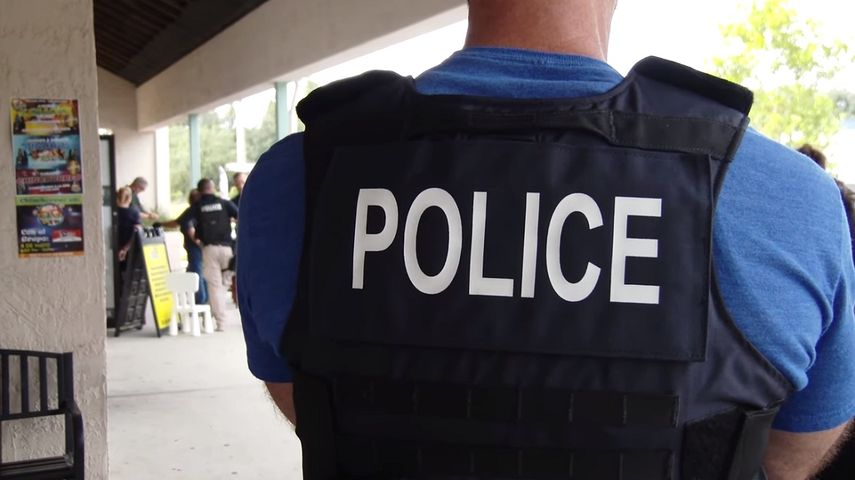 Oficial de Policía del condado de Polk, en Florida.