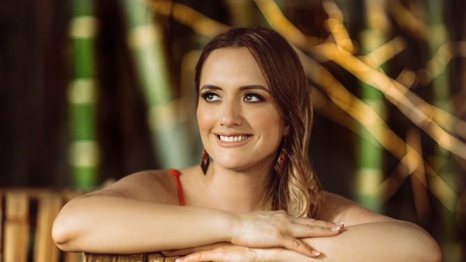 La cantante venezolana Priscila Bousek.