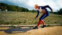 El atleta cubano de running retro Wilfredo Díaz entrena en La Habana el 1 de junio de 2021 El atleta cubano de running retro Wilfredo Díaz entrena en La Habana el 1 de junio de 2021