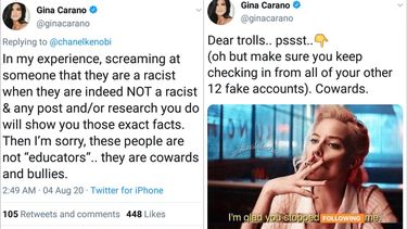 Gina Carano ya no forma parte del reparto de “The Mandalorian”, según anunció el miércoles Lucasfilm, después de una campaña en internet reclamando su despido por una publicación en medios sociales.