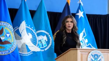 Kristi Noem, secretaria de Seguridad Nacional de Estados Unidos