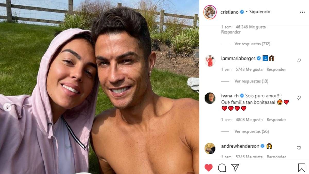 Cristiano Ronaldo y Georgina Rodríguez Cristiano Ronaldo y Georgina Rodríguez