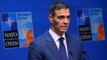 El presidente de España Pedro Sánchez.