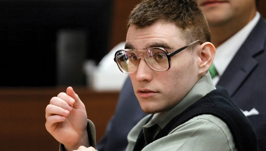 Nikolas Cruz acude a presentación de juicio.