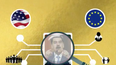 Una captura de pantalla del video compartido por el comisionado Julio Borges, donde analiza la ruta del tráfico de oro realizado por el régimen de Venezuela.&nbsp;