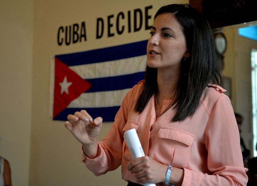 La activista Rosa María Payá.