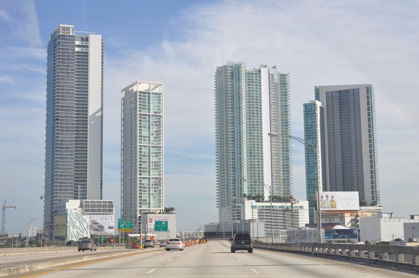 Edificios de la ciudad de Miami.