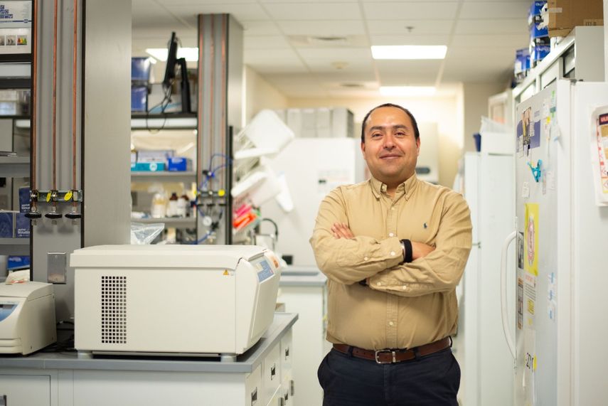 El ingeniero Andrés López.&nbsp;