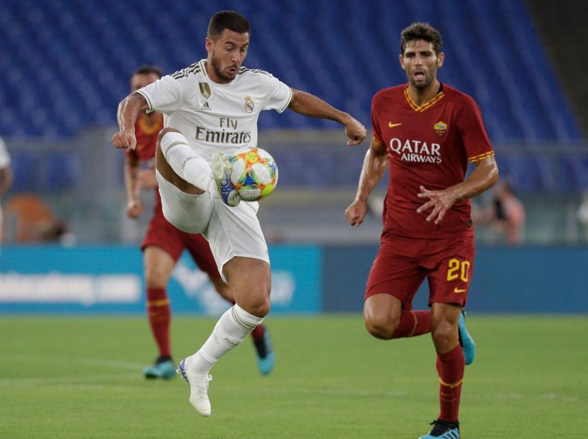 Hazard sufrió una lesión muscular en el muslo izquierdo durante un entrenamiento y no jugará el sábado en la visita al Celta de Vigo en la primera jornada del campeonato