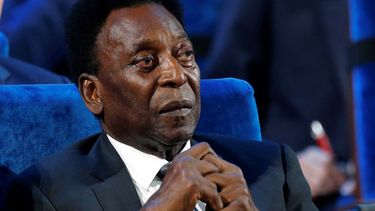 La leyenda del fútbol brasileño Pelé