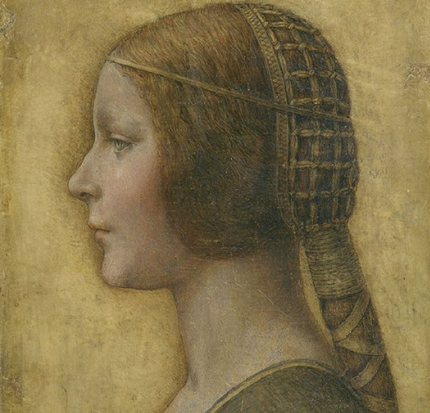 La obra de Leonardo Da Vinci, La bella princesa. (CORTESÍA). 