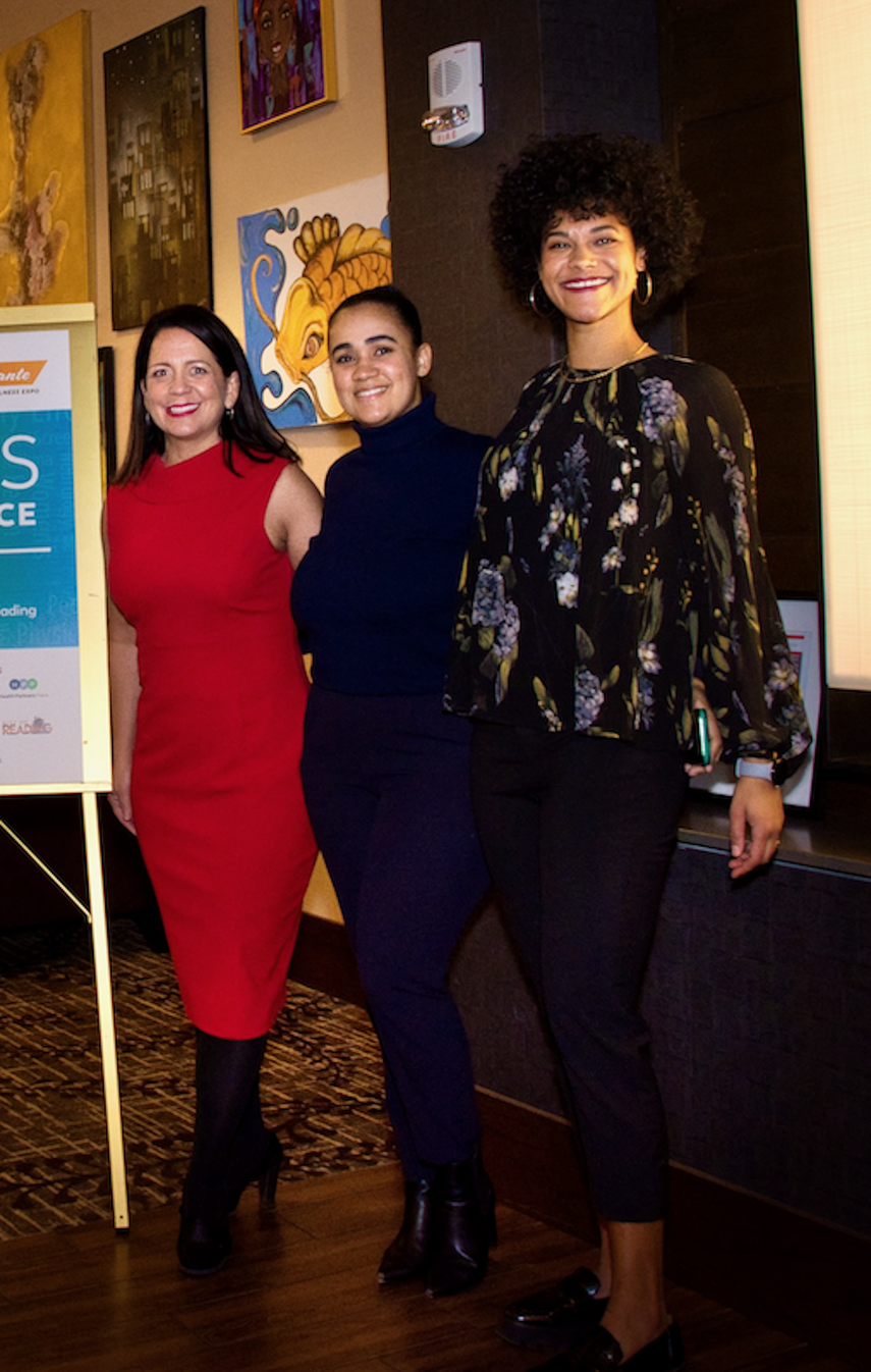 Mary Oliveira, Ana Luisa Arias y Michelle Connett-Bergstein