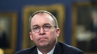 Mick Mulvaney, jefe de gabinete en funciones de la Casa Blanca.