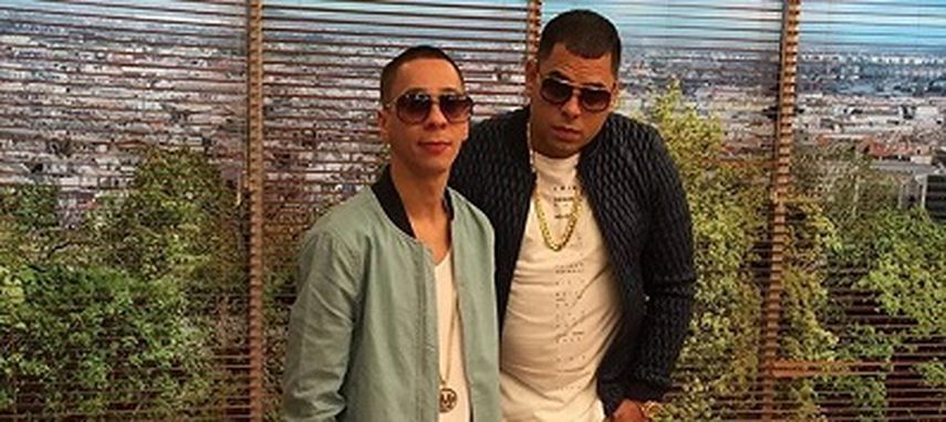 El dúo puertorriqueño de música urbana Baby Rasta y Gringo. (EFE).