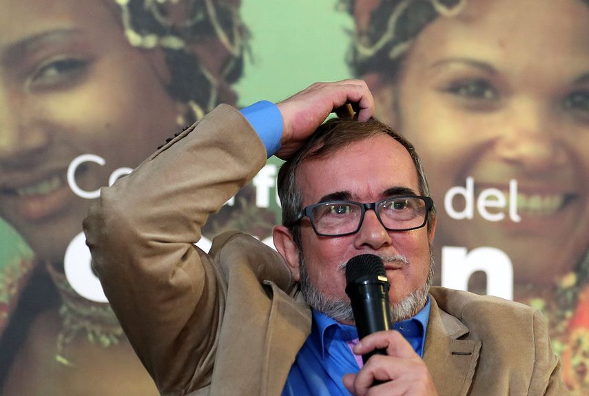 Rodrigo&nbsp;Londoño, líder del partido FARC, conocido en su época de guerrillero como Timochenko.