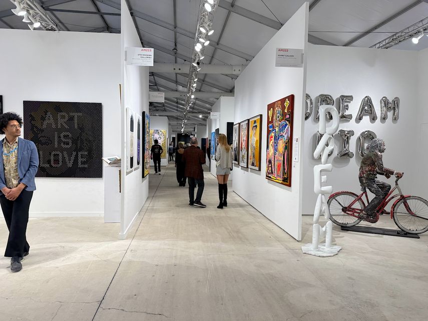 Vista parcial de Art Miami 2024.&nbsp;