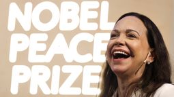 La laureada con el Premio Nobel de la Paz, María Corina Machado, ríe mientras se dirige a una conferencia de prensa en el Grand Hotel de Oslo, Noruega, el 11 de diciembre de 2025. La laureada con el Premio Nobel de la Paz, María Corina Machado, ríe mientras se dirige a una conferencia de prensa en el Grand Hotel de Oslo, Noruega, el 11 de diciembre de 2025.