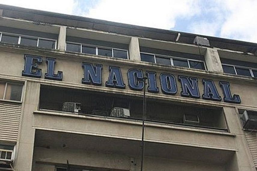 Edificio sede del diario El Nacional en Caracas, Venezuela.