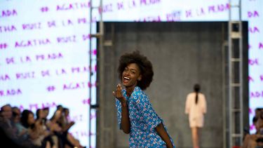 La diseñadora española&nbsp;Aghata Ruiz de la Prada presenta su colección en Managua.