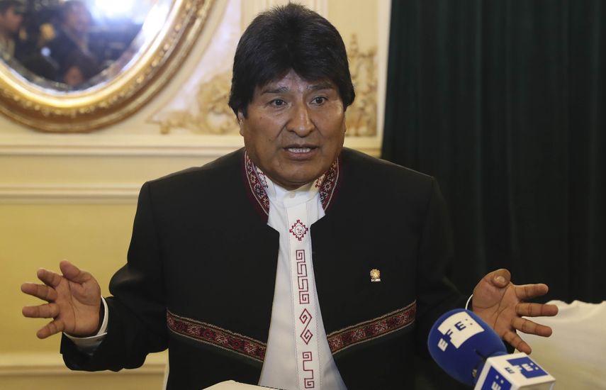 Evo Morales, presidente de Bolívia&nbsp;