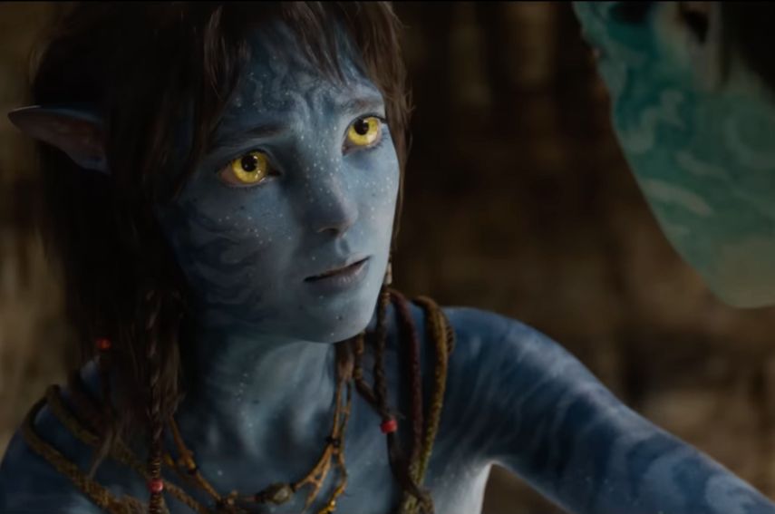 Captura de Pantalla del trailer de&nbsp;Avatar: Fuego y Cenizas