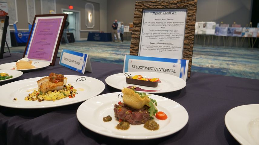 Platos preparados por los competidores. Platos preparados por los competidores.