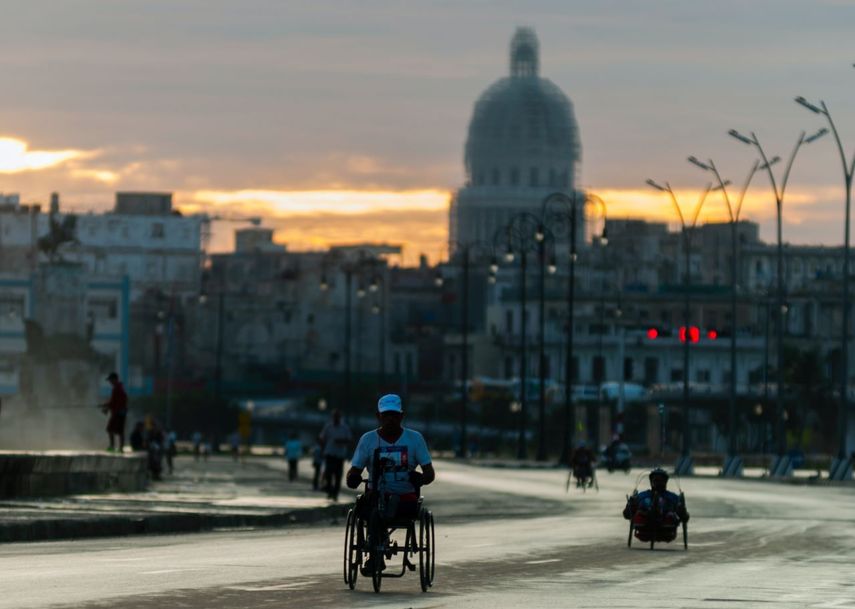 Vista parcial del Malecón, en La Habana, Cuba.&nbsp;
