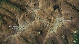 Ubicación del antiguo glaciar Humboldt, en Venezuela, el último que quedaba en el país, y que desapareció en 2024.&nbsp;